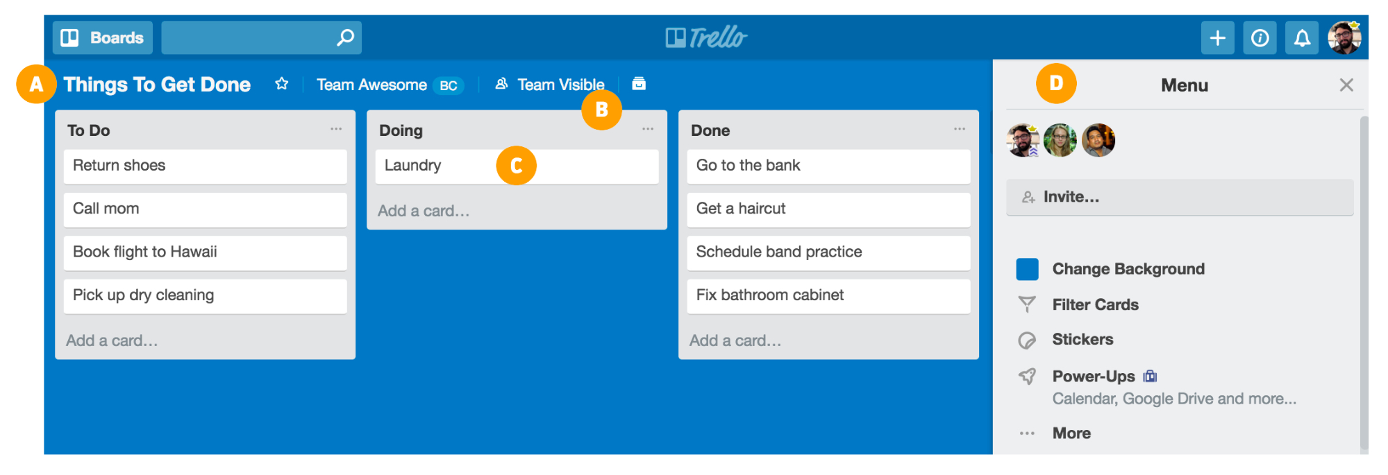 Log in to Trello