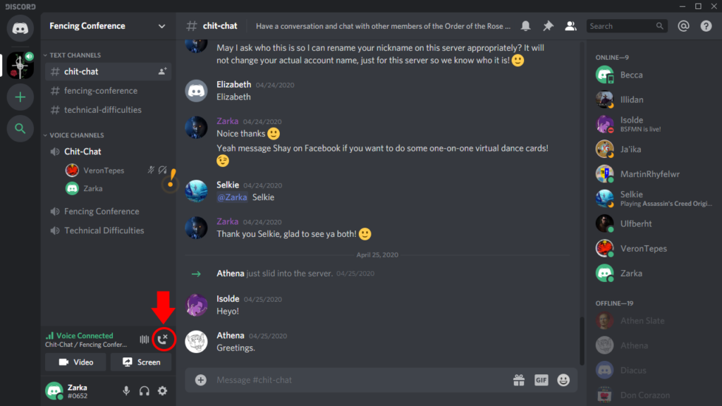 how to turn on volume for screen sharing discord